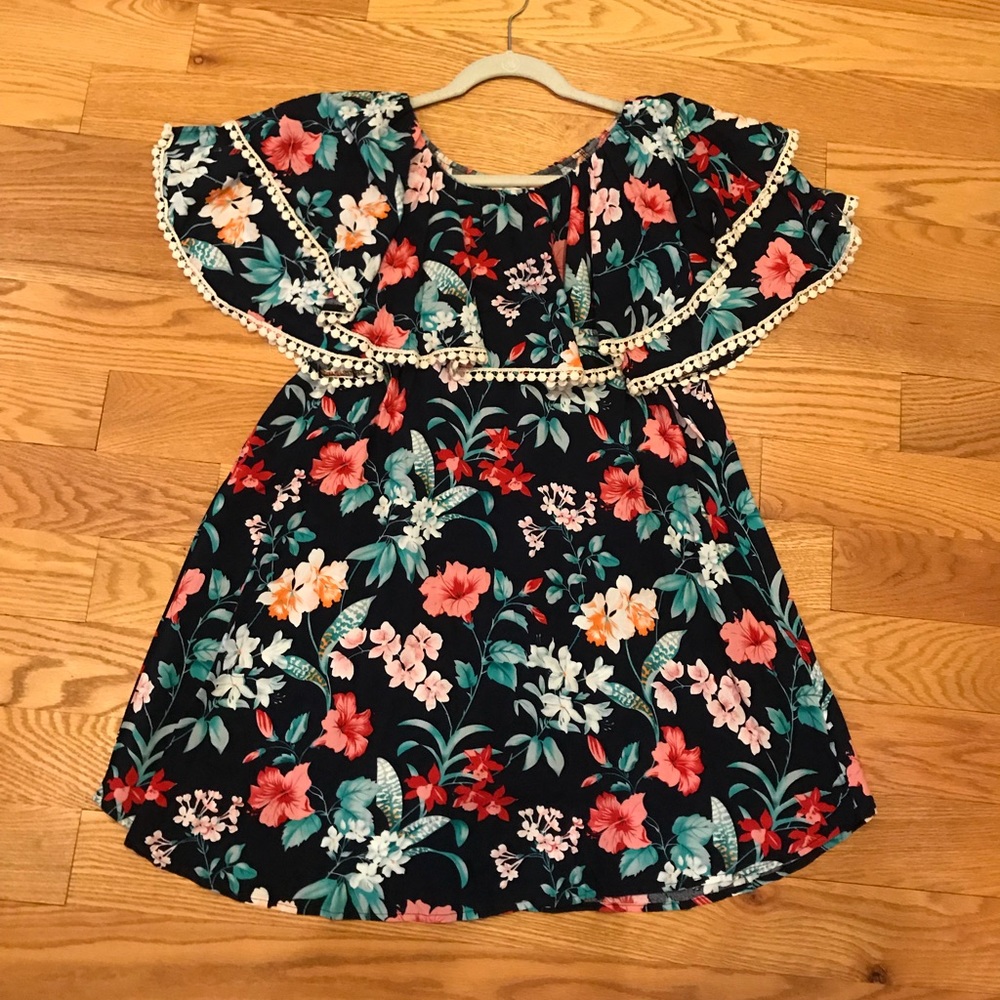 Floral tunic